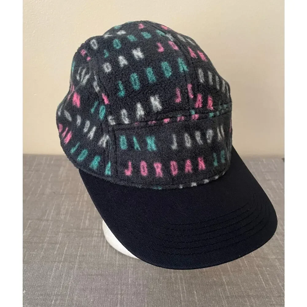 Jordan Sport DNA AW84 Unisex OS Black Fleece 5 Panel Cap